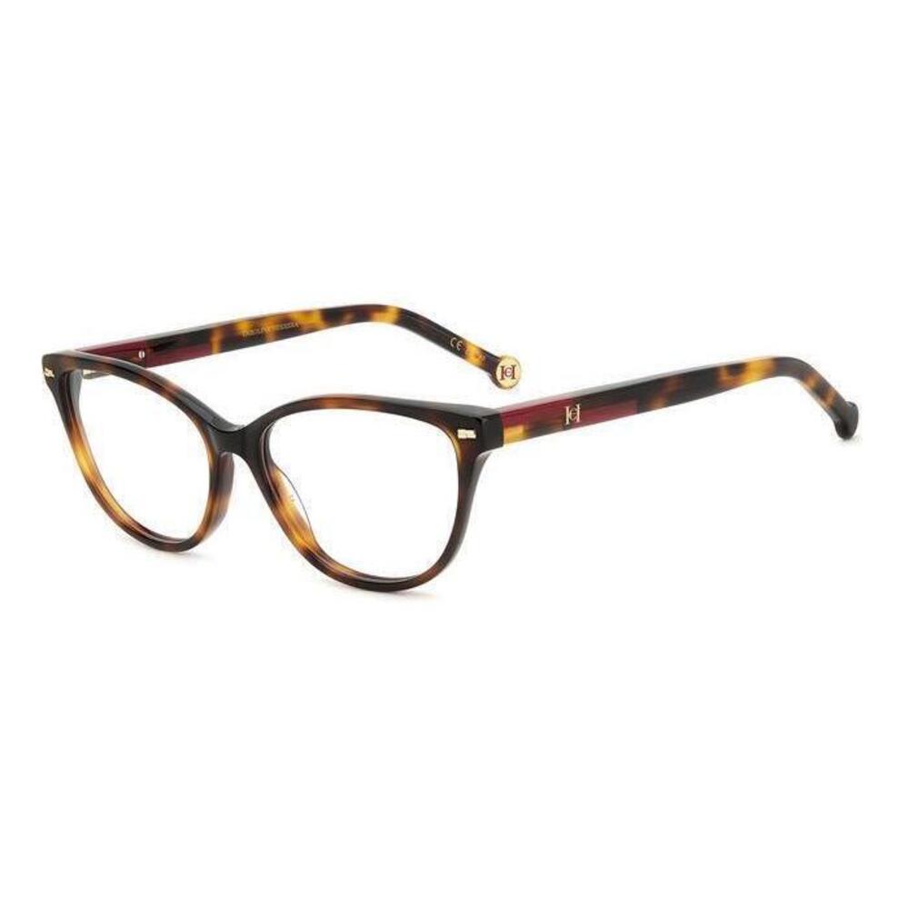 NWT Carolina Herrera HER-0190-O63-54 Havana 54mm Eyeglasses